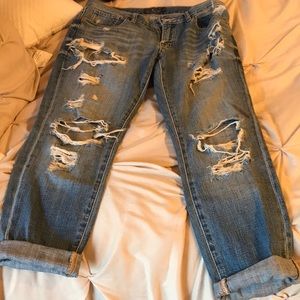 Lucky Brand ripped jeans (Sienna Cigarette)